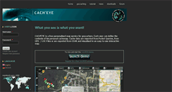 Desktop Screenshot of cacheye.org